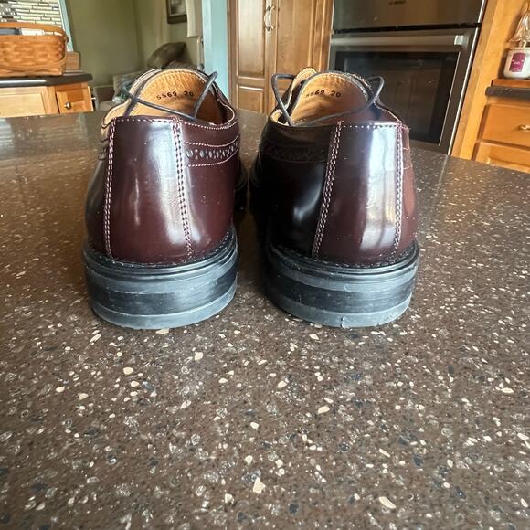 Bostonian Leather Oxford Dress Shoes Lace Up Made in Italy Men\'s Size 9.5 main image 9